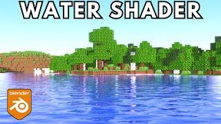 EASY Water Shader in Blender (Minecraft Animation Tutorial)