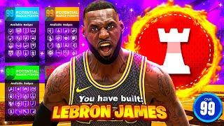 I CREATED LEBRON JAMES ON NBA 2K22 CURRENT GEN - BEST SMALL FORWARD BUILD