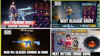 Finally  Glacier In Classic Crate | Next Mythic Forge Bgmi | Next Premium Crate | Uc Station Back ?