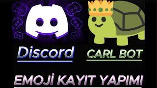 DİSCORD CARL BOT EMOJİ OTO KAYIT YAPIMI 2024 YENİ KAYIT SİSTEMİ OTO ROL EMOJİ KAYIT