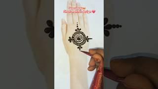 VERY EASY MEHNDI DESIGN #mehndi #henna #hennadesign #mehndidesign #music #youtube #trending #shorts