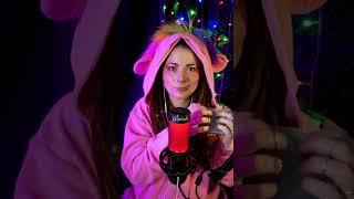 АСМР быстрый таппинг с ушка на ушко | ASMR fast tapping ear to ear  #Shorts