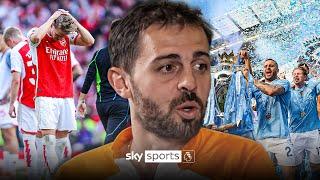 "All these games were so SO tough" | Bernardo Silva on how Arsenal pushed City to the very end 