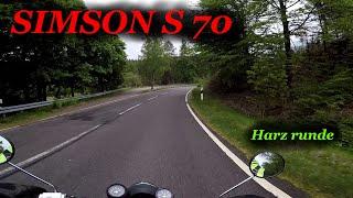 Simson S70 Harz-Runde Beneckenstein/Zorge