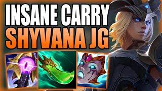 HOW TO CARRY GAMES WITH SHYVANA JUNGLE WHEN YOUR TEAM IS LOSING ALL LANES! - League of Legends Guide