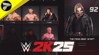 WWE 2K25 - ALL SUPERSTAR UNLOCKABLES