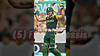 My Top 5 Best South African Players of all-time #cricket #shorts #cricketshorts #ytshorts