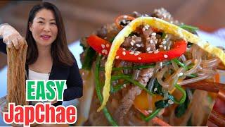 Your ULTIMATE & EASY JapChae Recipe that you’ll use over and over! [Korean Glass Noodles] 간단한 잡채