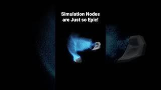 Disintegration simulation with geometry nodes | Blender 3.5