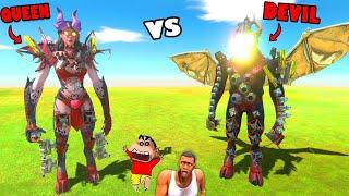 FAN SERIES: Live Upgrade KOZAROG QUEEN vs KOZAROG THE DEVIL in Animal Revolt Battle Simulator CHOP