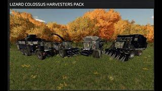 FS22 Colossus Harvesters Pack Mod | The best there is