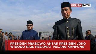 [FULL] Presiden Prabowo Mengantarkan Presiden Joko Widodo Naik Pesawat Pulang Kampung | Beritasatu