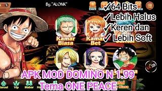 JP KAKEK MERAH FaFaFa TERCEPAT || MOD APK HIGGS DOMINO N V1.99 dgn 64 Bits || Tema One Peace ||