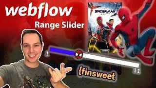 How to Create a Range Slider in Webflow!
