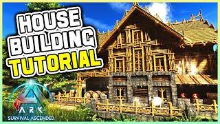 ARK Survival Ascended House Building Tutorial ⭐ Haus zum Nachbauen für Anfänger & Fortgeschrittene