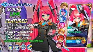 NEW!! Script Skin Layla Aspirants No Password MediaFire | Full Effect & Voice - New Patch