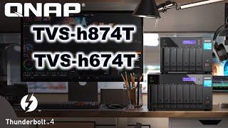 First Thunderbolt 4 NAS | QNAP TVS-h874T | First Time Setup Guide and Product Overview
