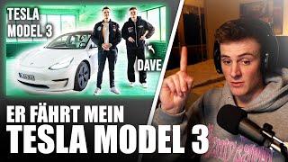 Er fährt MEINEN TESLA ️ | DAVE Reaction