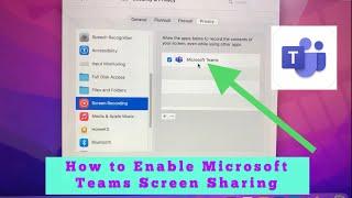 How to Fix Microsoft Teams Screen Sharing issue on mac