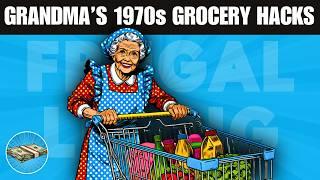 Grandma's 1970s Grocery Shopping Hacks that will Save You Money in 2025