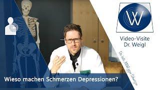 Führen Schmerzen öfter zu Depressionen? Depression durch Migräne, Fibromyalgie & Arthrose