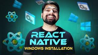 React native Windows installation in Hindi