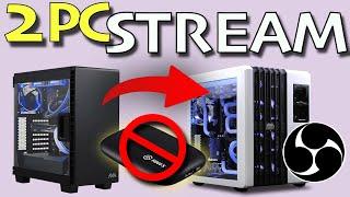 2PC Stream Setup NO Cap Card NO NDI!!! FREE