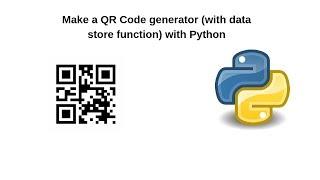 Store Text Data From a CSV File in QR Code using Python