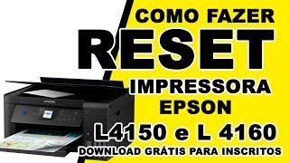 Como Fazer o Reset da Impressora Epson L4150, 4160,