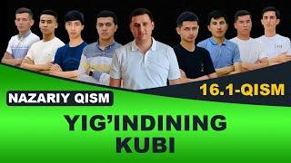 16.1. Yig’indining kubi (Nazariy qism)