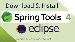 Download and Install Spring Tool Suite 4 (Spring Tools 4 for Eclipse) on Windows