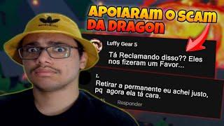 Os Fanboys do BloxFruits DEFENDERAM o Scam da Dragon!!