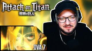 Das ERSTE MAL Attack on Titan OVA 7 | "Lebe wohl, Mauer Sina, Teil 2" | Reaction