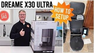 How To Setup Dreame X30 Ultra Robot Vacuum & Mop Combo