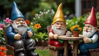 Garden Gnome Ambience- 3 Hrs of Gnomes, Flower Gardens  & Whimsical Classical Music