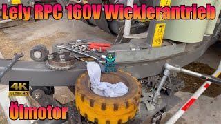 Welger Lely RPC 160V Ölmotor Wickelantrieb Tausch Öl undicht, Baugleich Fendt Rotana MF Protech