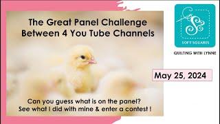 Panel Challenge - I am one of 4 You Tube Channels doing this.  See what I did with mine + a contest!