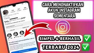 Cara Menonaktifkan Akun Instagram Sementara Terbaru 2024 | Update & Berhasil 100%