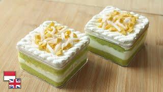 Takjil Lembut Seger! Resep Es Teler Cake Dessert Box [Ide Jualan]