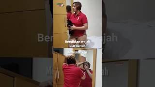 Bersihkan wajah dengan toner biar cantik #shorts #short #shortvideo