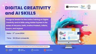 DIGITAL CREATIVITY & AI SKILLS: Launch of the Digital Creativity & Al Skills Online Training Session