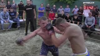 CRAZY FIGHT two champions of Strelka !!!
