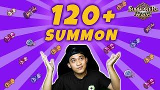 SUMMON 120++ SCROLL & STONE...SEMOGA HOKI !! (Summoners War Indonesia)