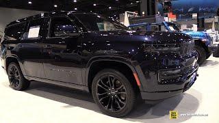 2022 Jeep Grand Wagoneer Obsidian Review - Exterior Interior Walkaround | AutoMotoTube