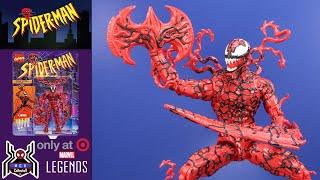 Marvel Legends CARNAGE Retro Spider-Man ToyBiz Card Target Exclusive Figure Review