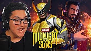 NEW MARVEL GAME! Marvel's Midnight Suns - Official Trailer REACTION!