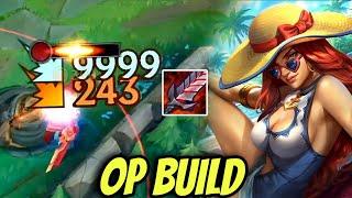 WILD RIFT ADC // THIS MISS FORTUNE STILL BROKEN WITH THIS OP BUILD AND RULES IN PATCH 5.3D GAMEPLAY!