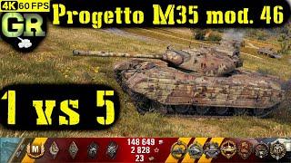 World of Tanks Progetto M35 mod 46 Replay - 9 Kills 5.5K DMG(Patch 1.4.1)