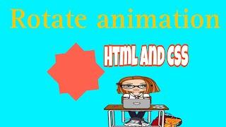 Rotate Animations using CSS Keyframes | CSS Rotate Animation | CSS Animation |