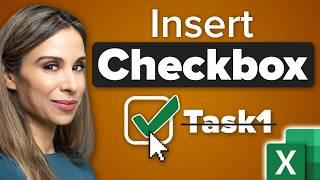How to Use Excel Checkboxes | Interactive Checklists & Reports